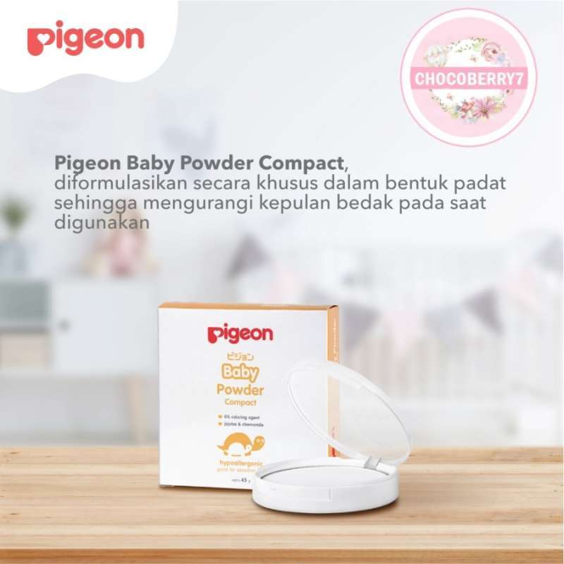 Pigeon baby 2025 compact powder