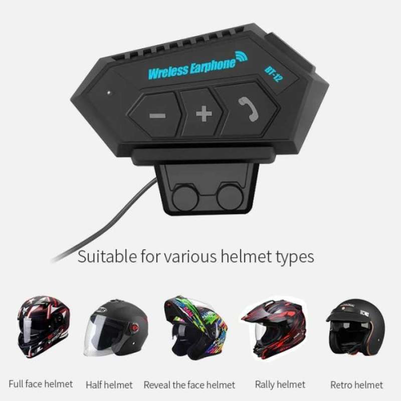 Promo Headset Bluetooth 5.0 Hd Mikrofon Vnetphone Intercom Helm