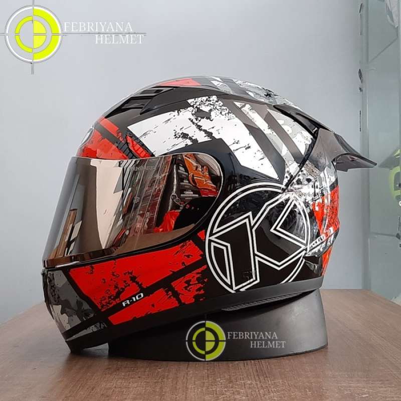 Helm full face kyt r10 sale
