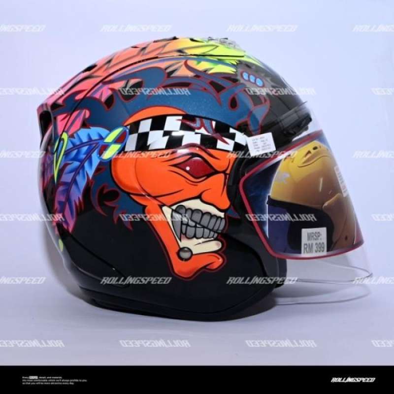 Helmet Helm Scott Ram Jual Tsr Helm Ram4 Scoot Russel Helm Motor