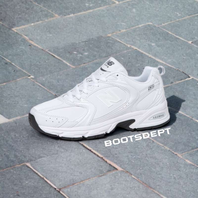 Jual New Balance 530 Triple White 100 Authentic 38 di Seller