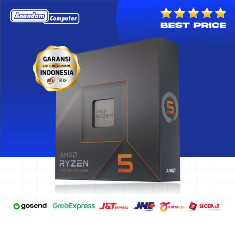 AMD Ryzen 7600X Cores 12 Threads AM5 Up to