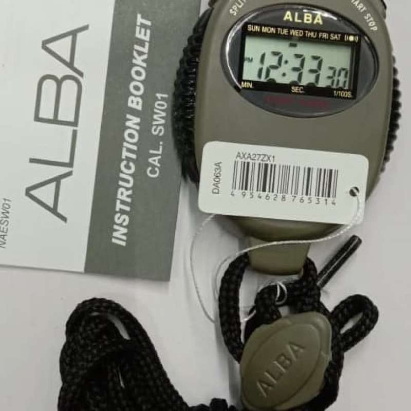Alba stopwatch clearance