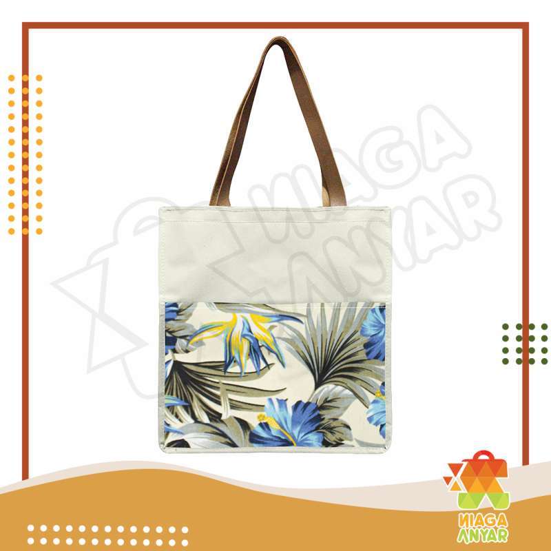 Tote bag kanvas besar hot sale