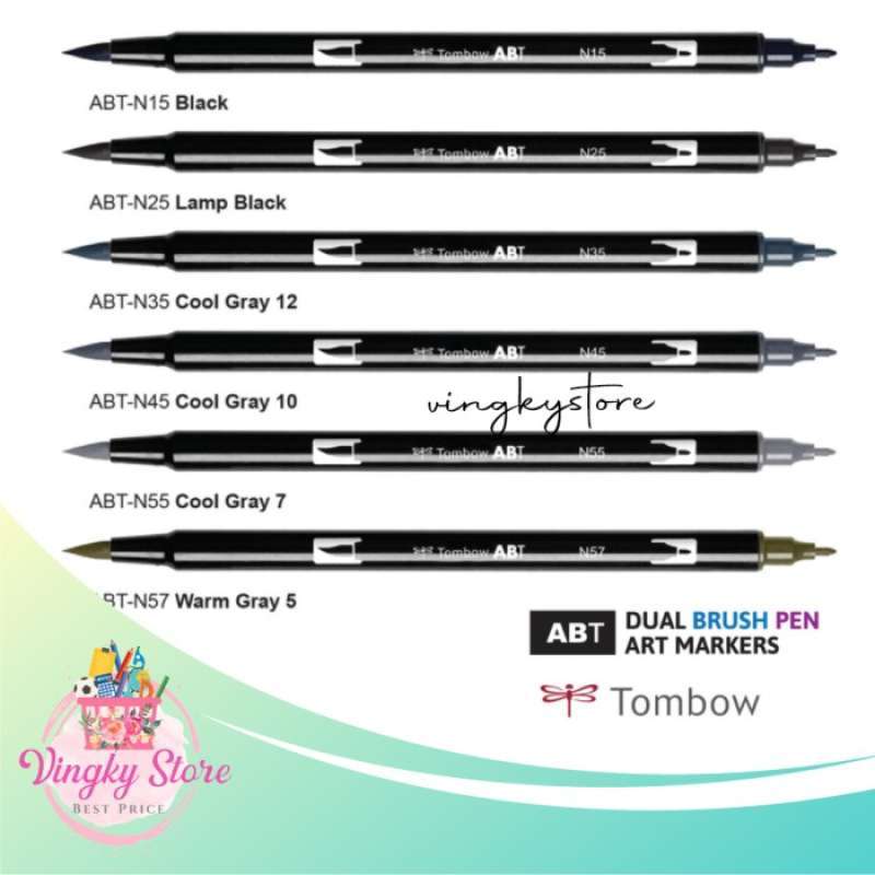Art Best Water Brush Pen Jual Tombow Abt Dual Brush Pens Water