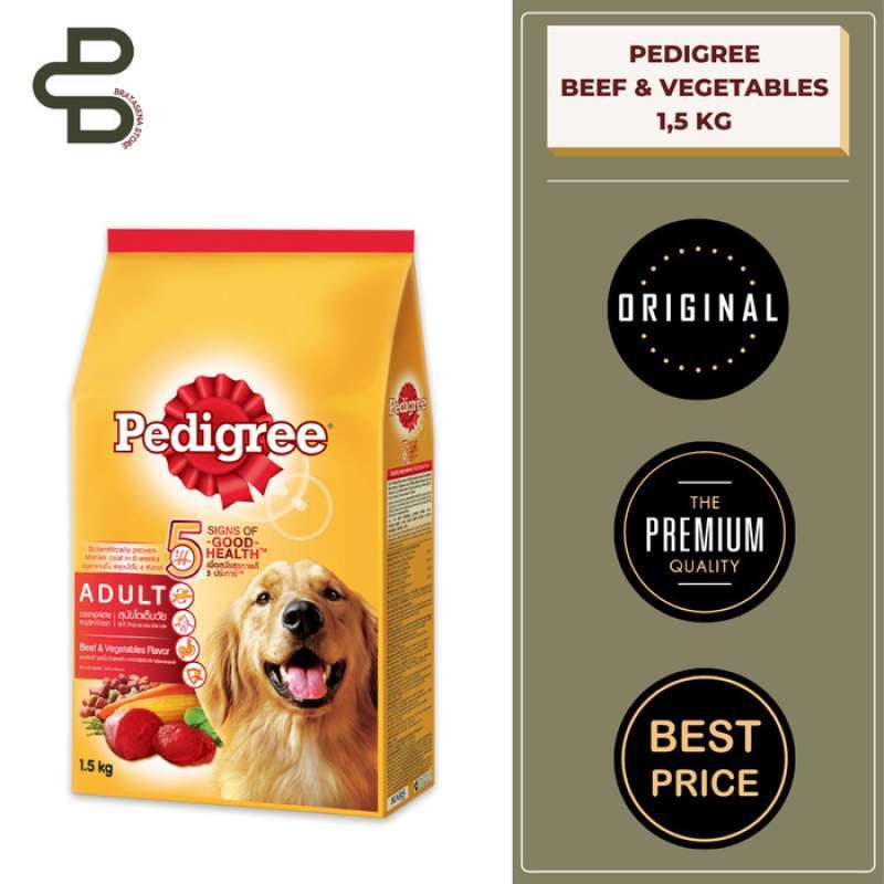 Promo PEDIGREE ADULT BEEF VEGETABLES 1 5KG FRESHPACK Diskon 23 di