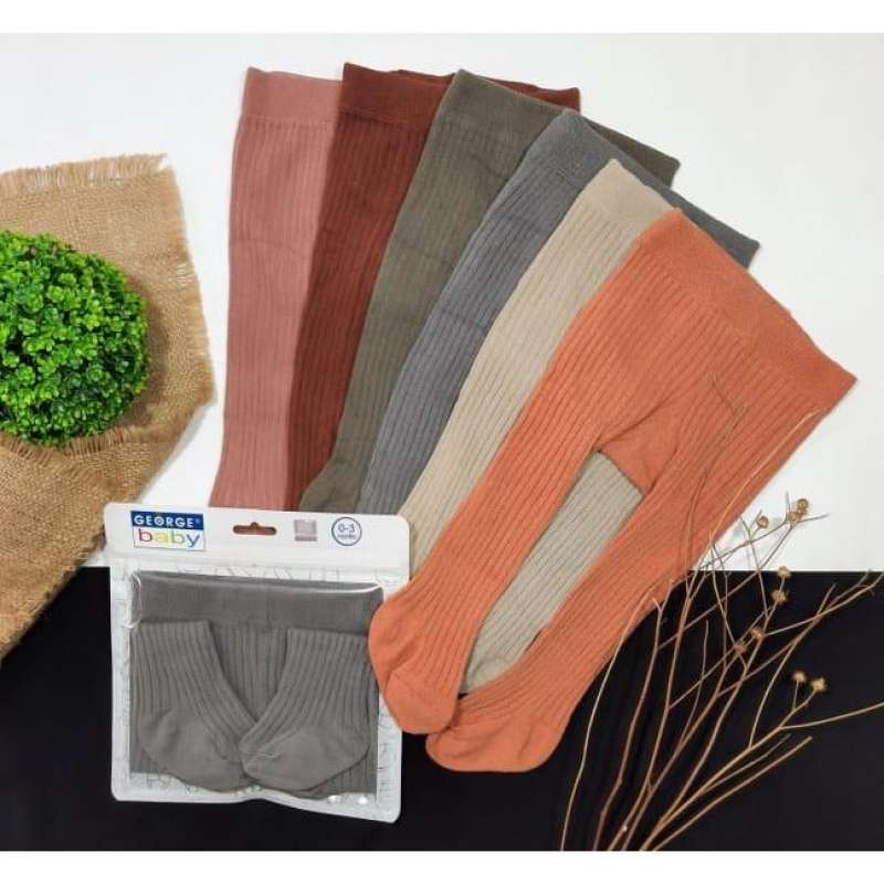 Jual George Baby Legging Tutup Kaki Double cylinder Polos 0 3