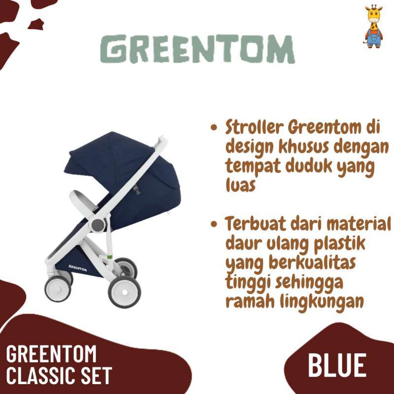 Harga stroller greentom classic deals
