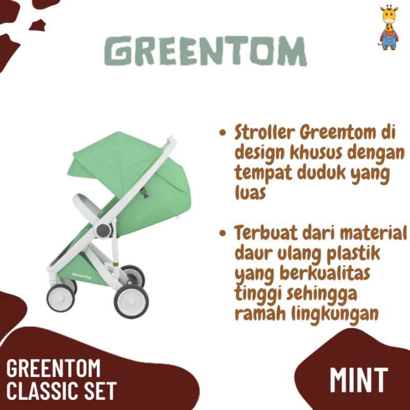 Harga stroller shop greentom classic