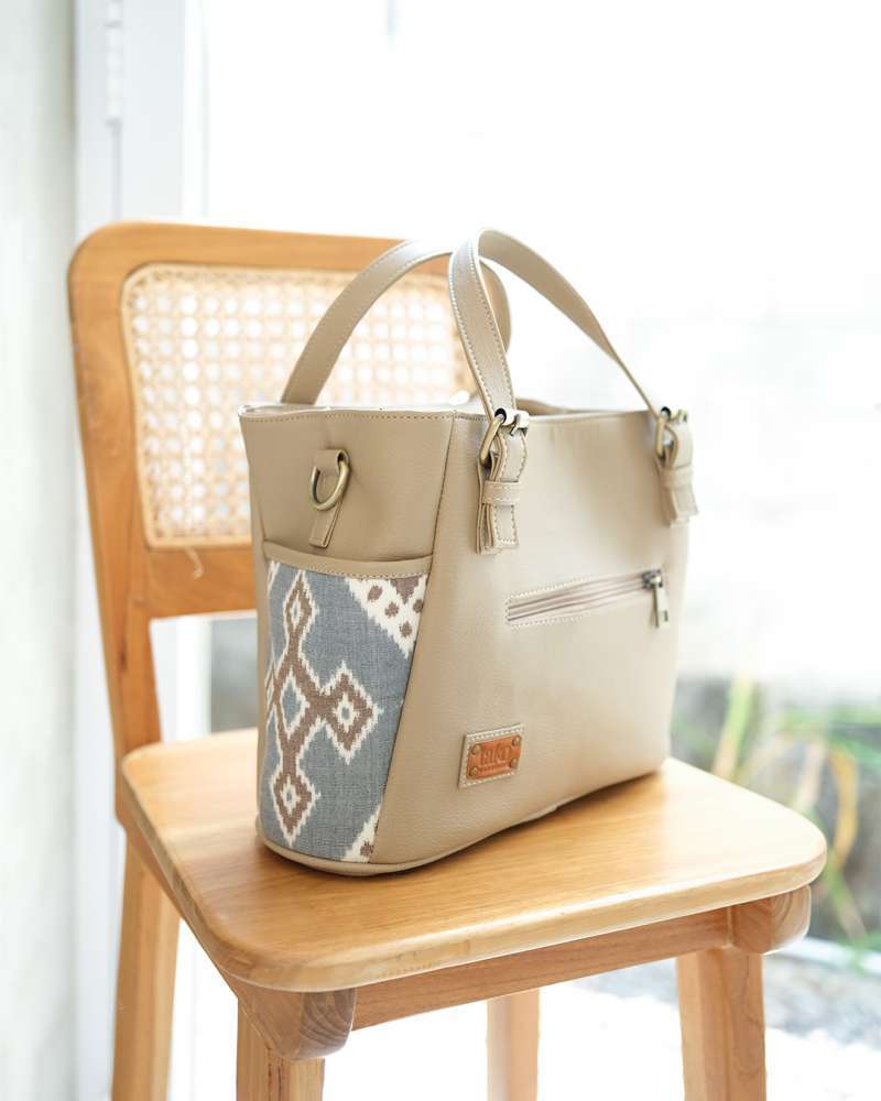 Jual Tako Bags Tas Slempang Etnik Pevita Cappuccino TENUN 2