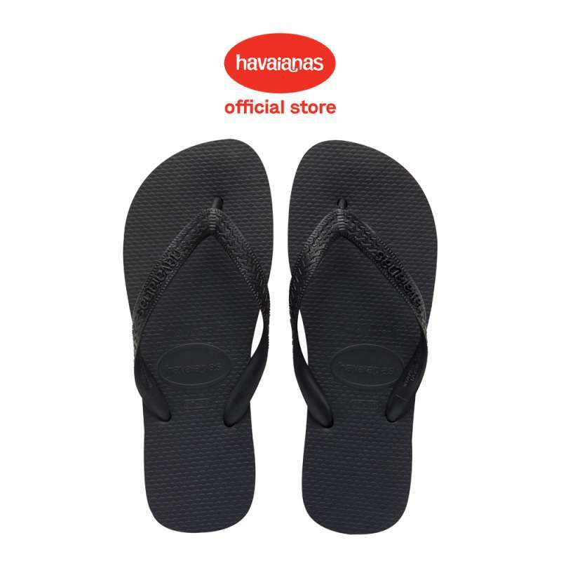 Havaianas Top 0090 Black Black Sandal Pria