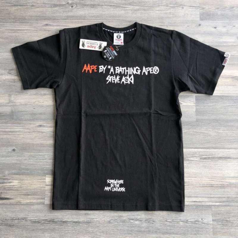 Aape AAPE x Steve Aoki t-shirt | Grailed
