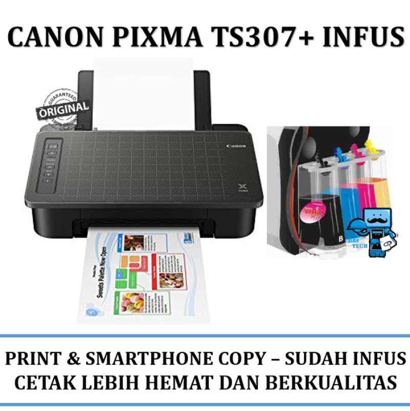 Canon ts307 top