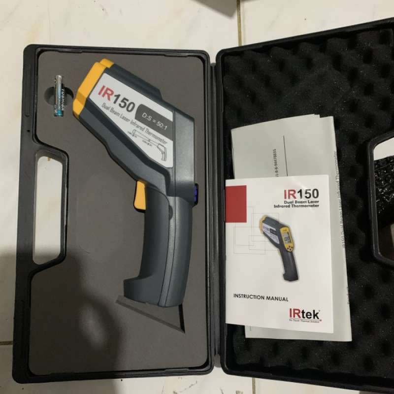 Promo Ir150 Ir 150 Thermometer Laser Thermometer Irtek Original Diskon 17% Di Seller Sodi Shop - Harapan Jaya, Kota Bekasi | Blibli