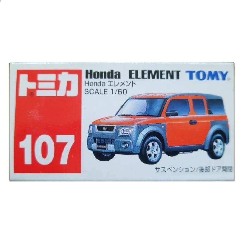 Tomica no 107 Honda Element Tomy biru blue