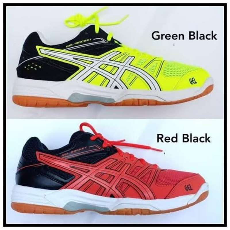 Sepatu asics 2025 gel rocket 7
