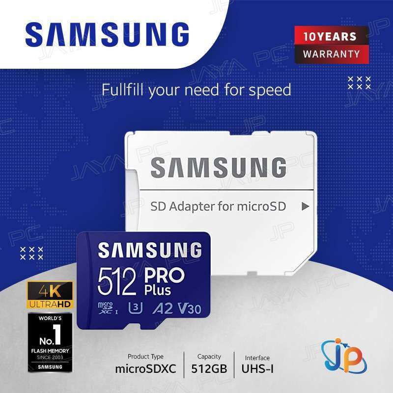 512 Gb Samsung Extreme Sd Card Sd Adapter Micro Sd Samsung