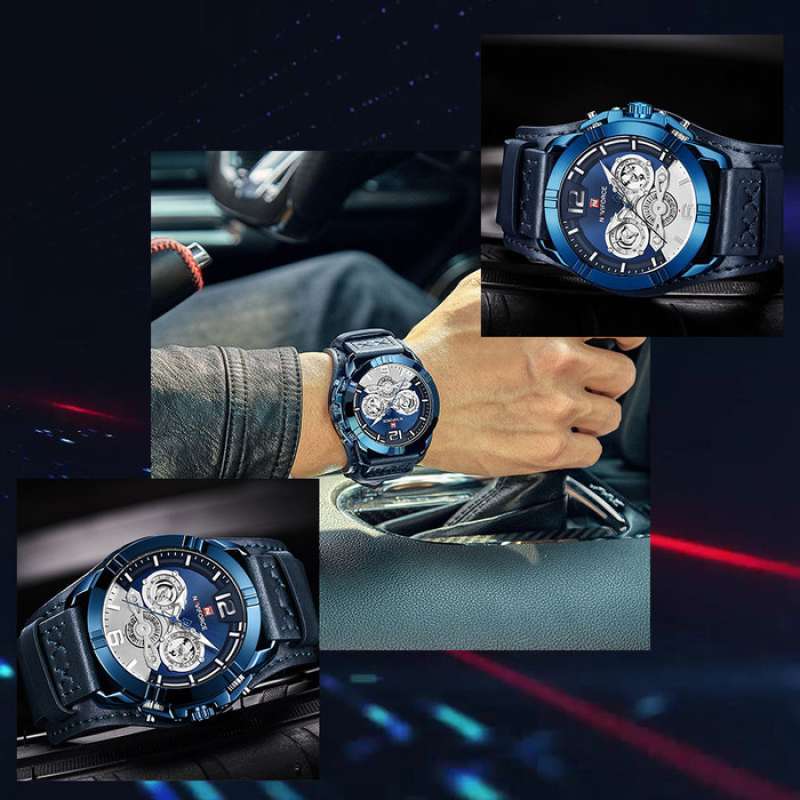 Promo Naviforce Kulit Multifungsi Jam Tangan Pria 9162