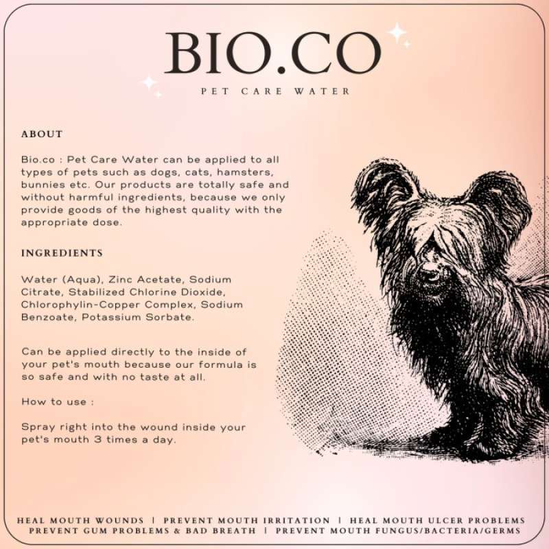 Pet sale care bio