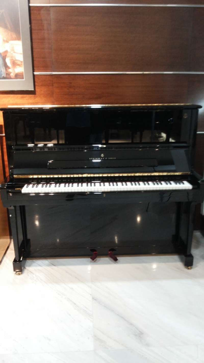 Jual Piano Upright Steinway Sons K.132 Black Harga Cek Di