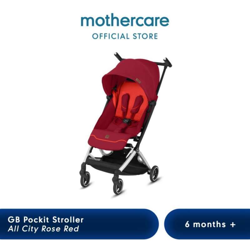 GB Pockit All City Stroller Rose Red