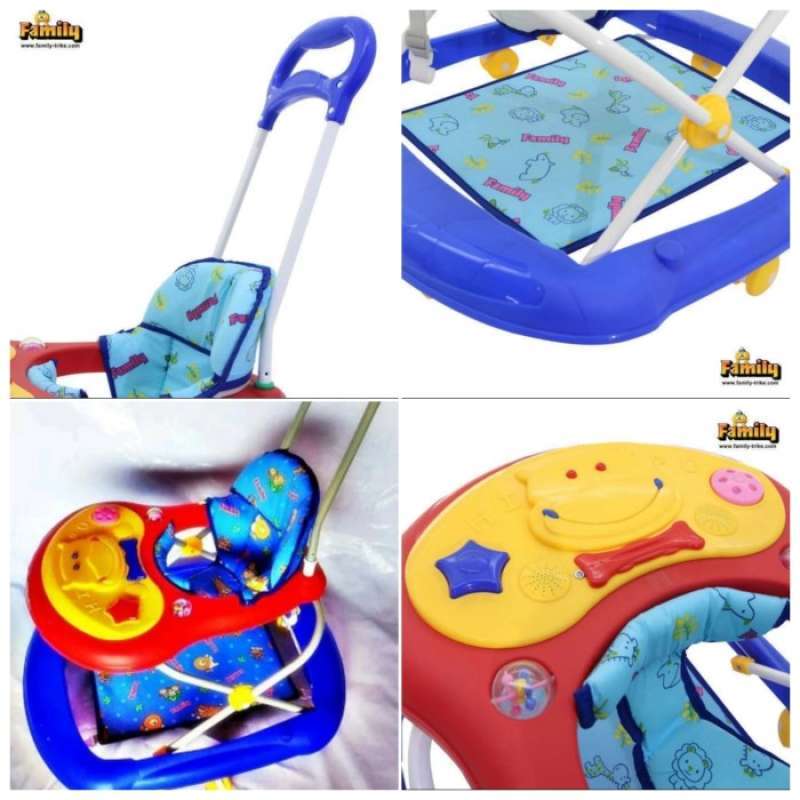 BABY WALKER FAMILY 2211 KERETA BANTU ANAK BAYI BERJALAN