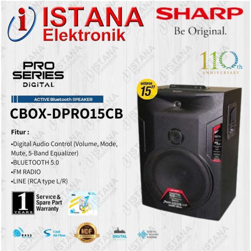Speaker sharp shop 15 inch