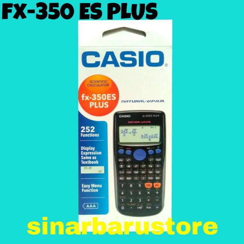 Promo KALKULATOR SCIENTIFIC Sin Cos CASIO FX 350 ES PLUS Diskon 23