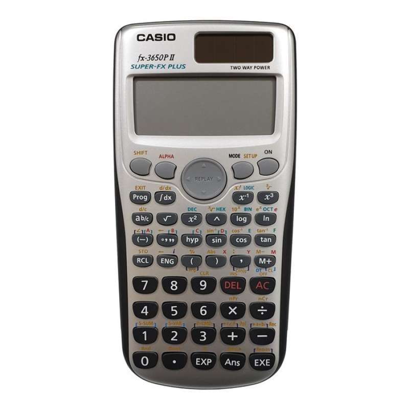 Casio Calculator Scientific FX 3650 P II