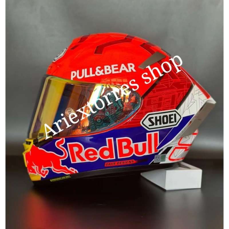 Promo Helm Full Face Shoei X14 Marquez 6 Red Bull helm Shoei 1 1