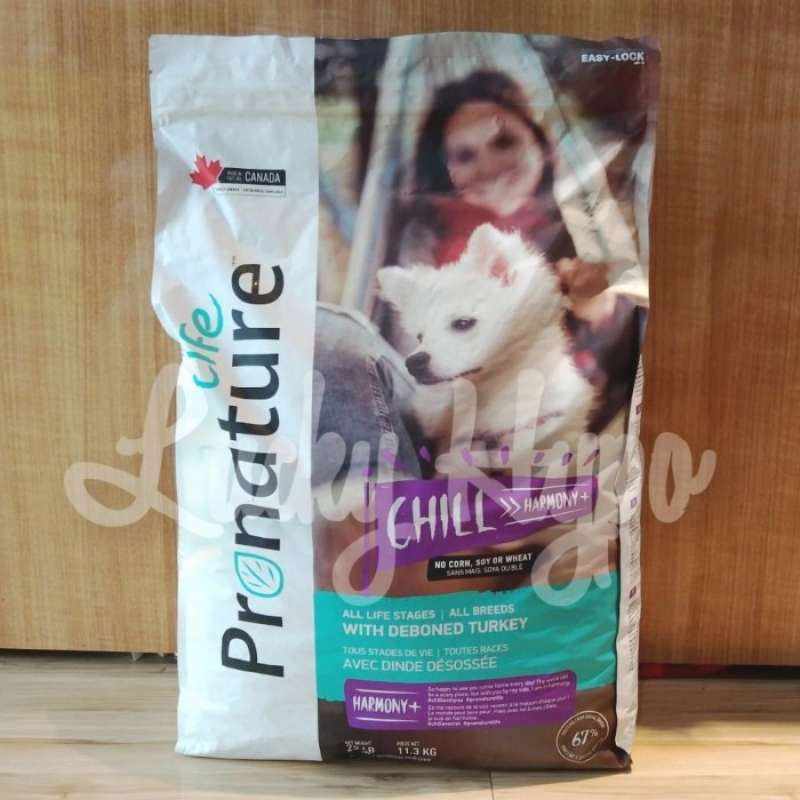 Promo Pronature Life Chill Turkey Dog Food 11.3kg Makanan Anjing
