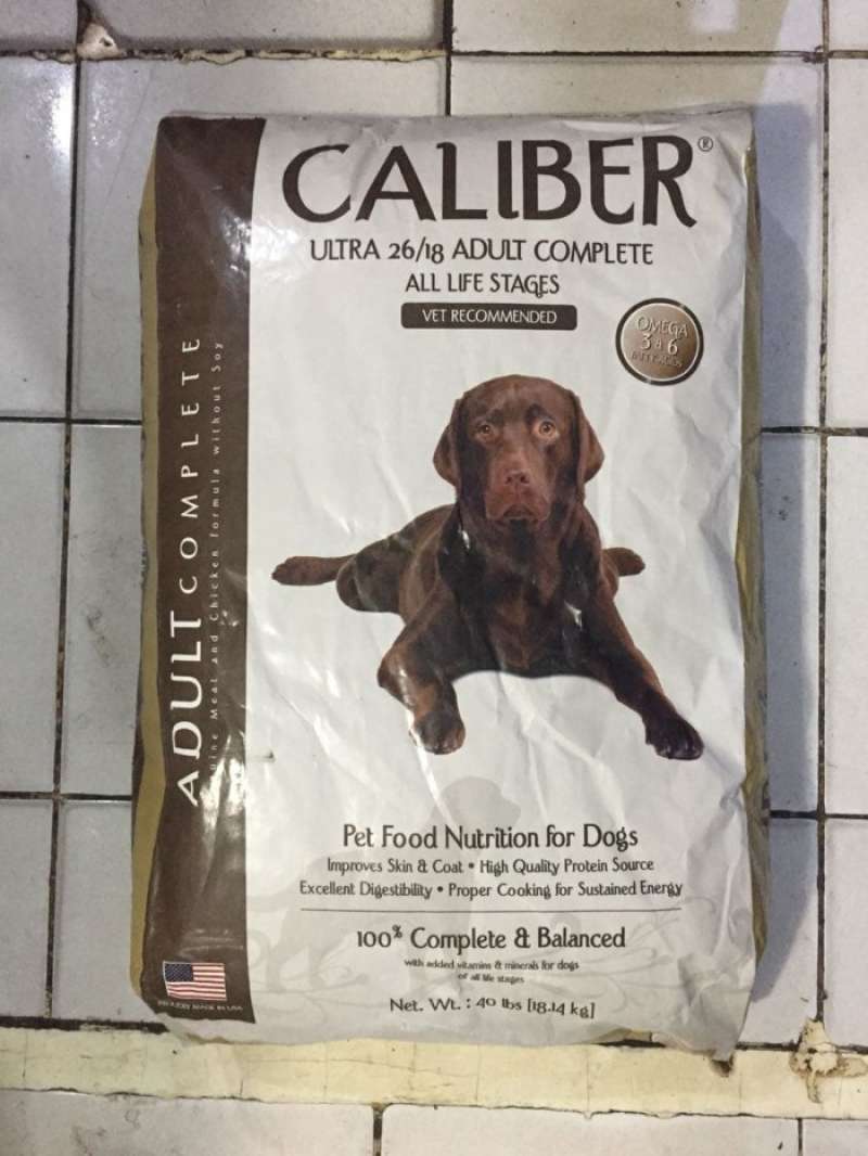 Caliber ultra deals dog food