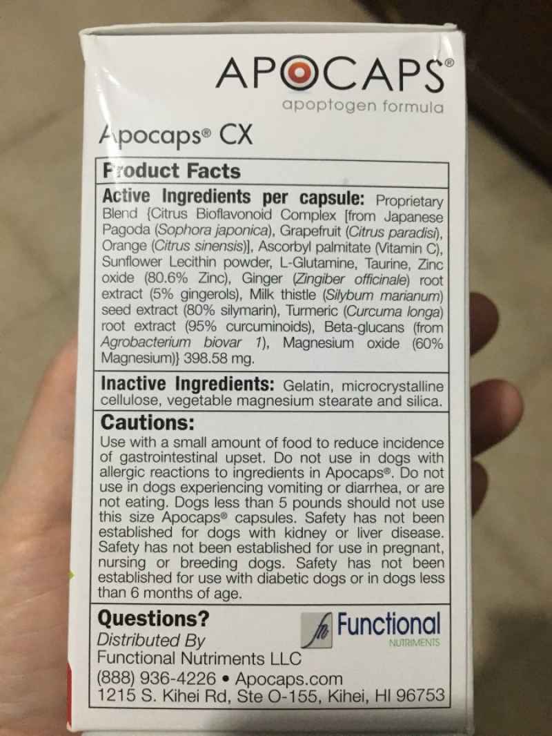 Apocaps cx discount