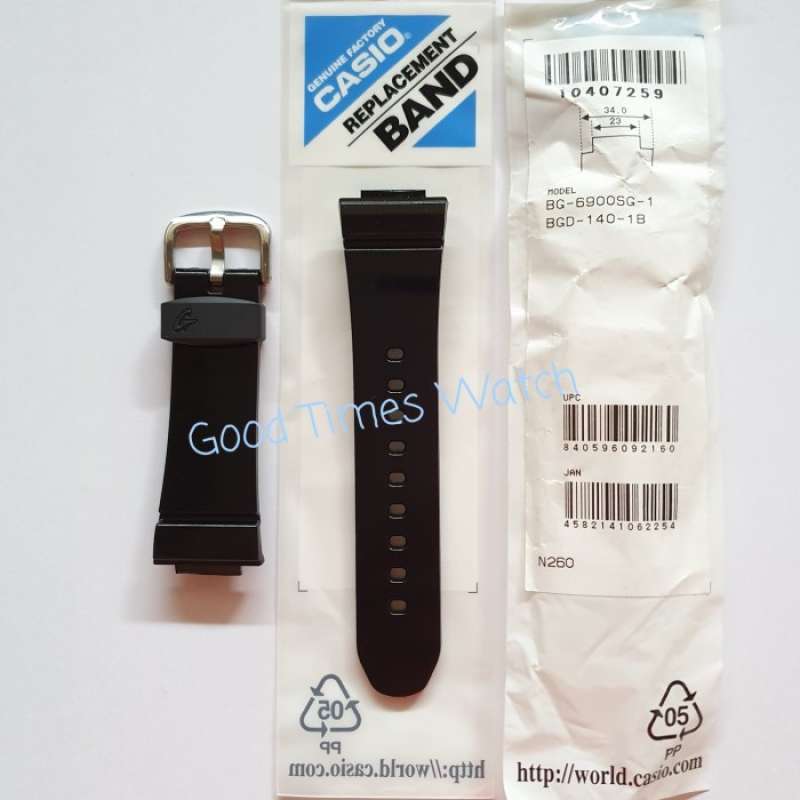 Jual Strap Baby g Bg 6900sg 1dr Bgd 140 1b Casio Original Di