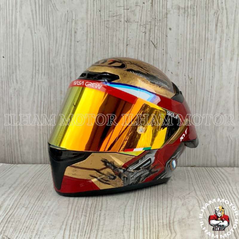 Topeng iron man full face online