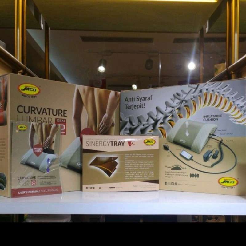 Lumbar Pillow Generasi 2 Free Herbal Sinergy Tray
