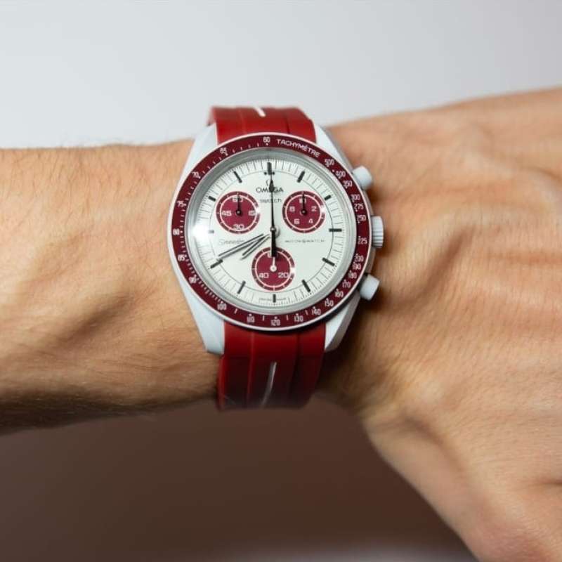 Jual top strap swatch
