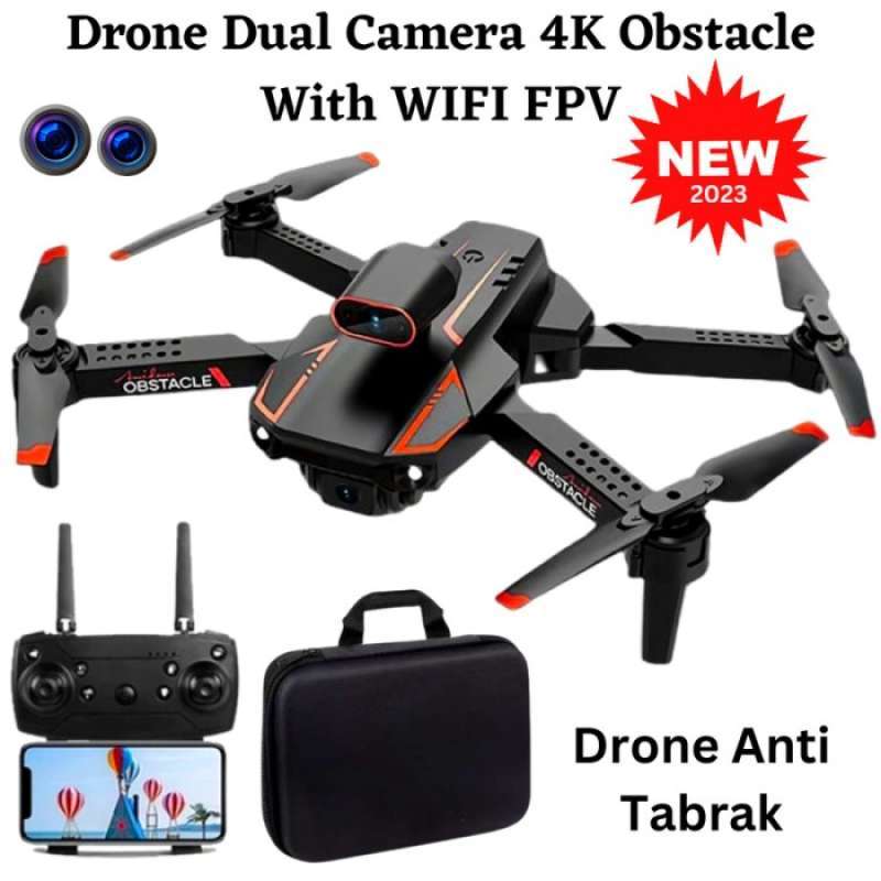 Jual Drone Dual Camera 4k Sensor Anti Tabrak Fpv Wifi B111 Di