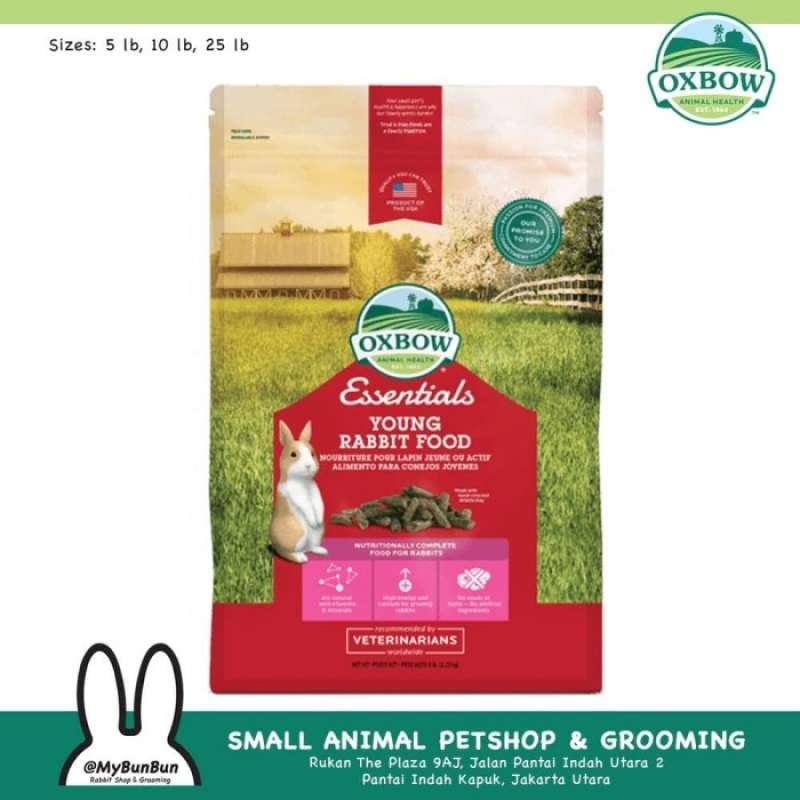 Oxbow 25 lb top rabbit food