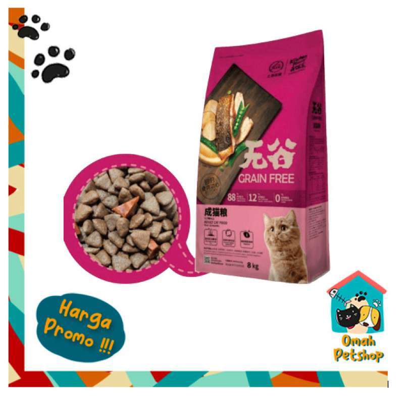 Promo Kitchen Flavor Adult Cat Food 1 Kg Repack No Proplan Equil Diskon 23 Di Seller Laraji Store Kalibata Kota Jakarta Selatan Blibli