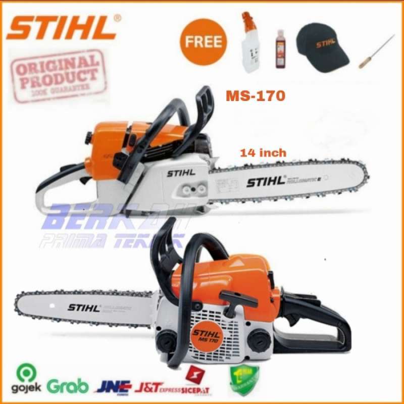 Promo Mesin gergaji kayu Chainsaw 14 inch STIHL MS 170 Mesin