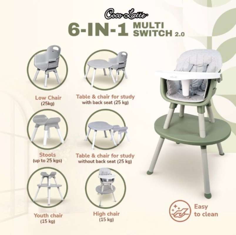 Cocolatte hotsell high chair