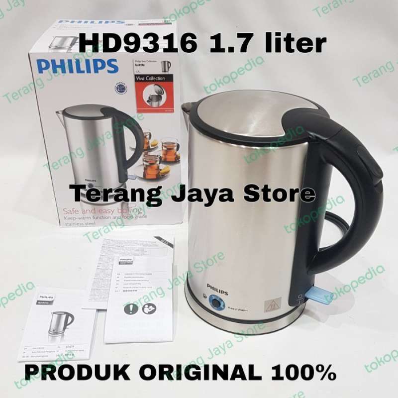 Promo Kettle Philips HD9316 Pemanas Air Philips HD9316 Teko