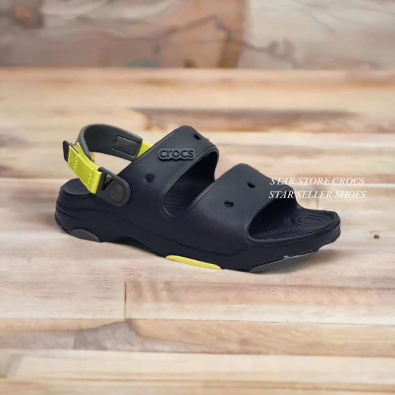 Jual Sandal Crocs Terain New Model Crocs Pria Original 41 Hitam