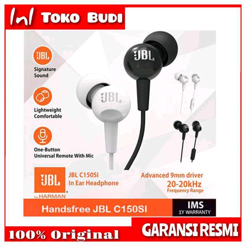 Jbl c150si wired headset with mic outlet
