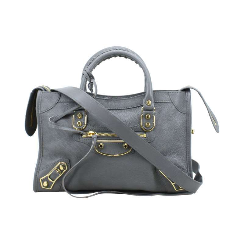 Balenciaga city top small grey
