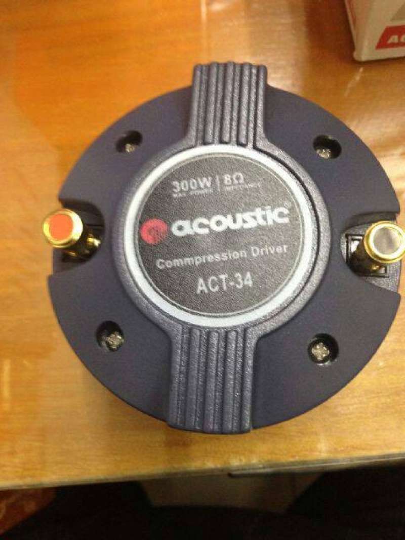Jual tweeter driver acoustic act 34 300 watt di Seller Gamelan