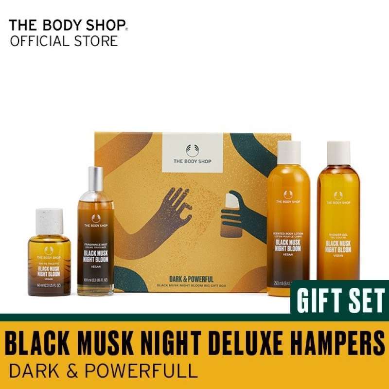 Black musk deluxe store collection body shop