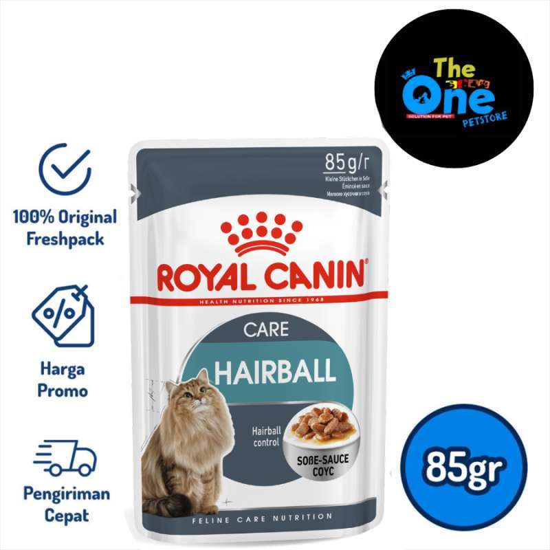 Royal canin best sale hairball wet food