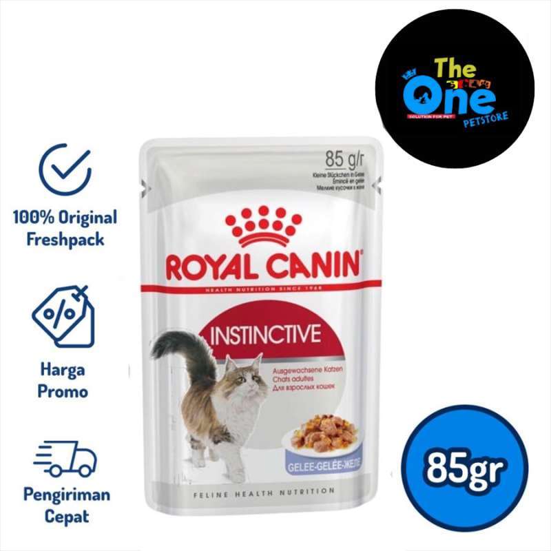 Jual Royal Canin Instinctive Gravy Wet Food 85gr RC Makanan Kucing